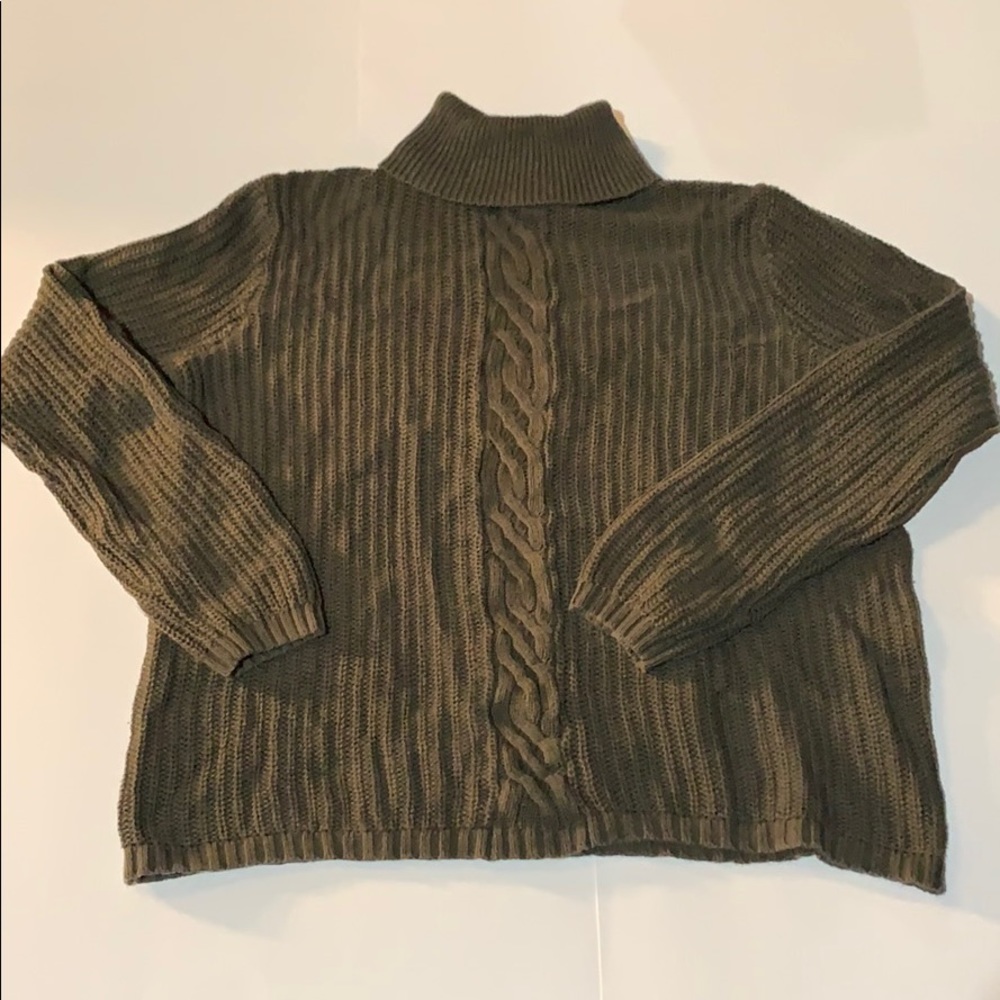 Knit thin turtleneck